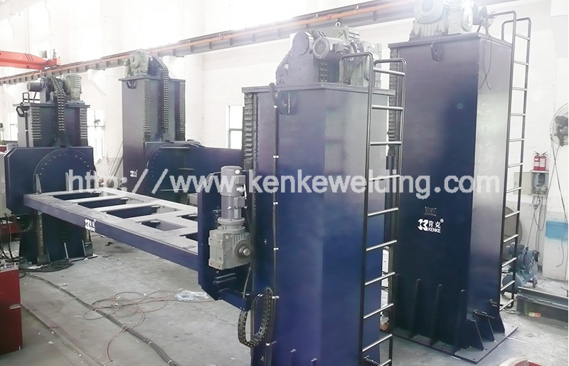 Head and Tail Stock Elevating&Double Turning Positioner