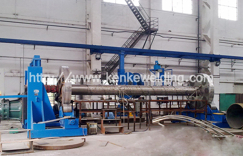 160t Pipe Wrapping Machine Working Station