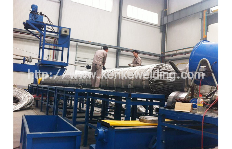100t Pipe Wrapping Machine Working Station
